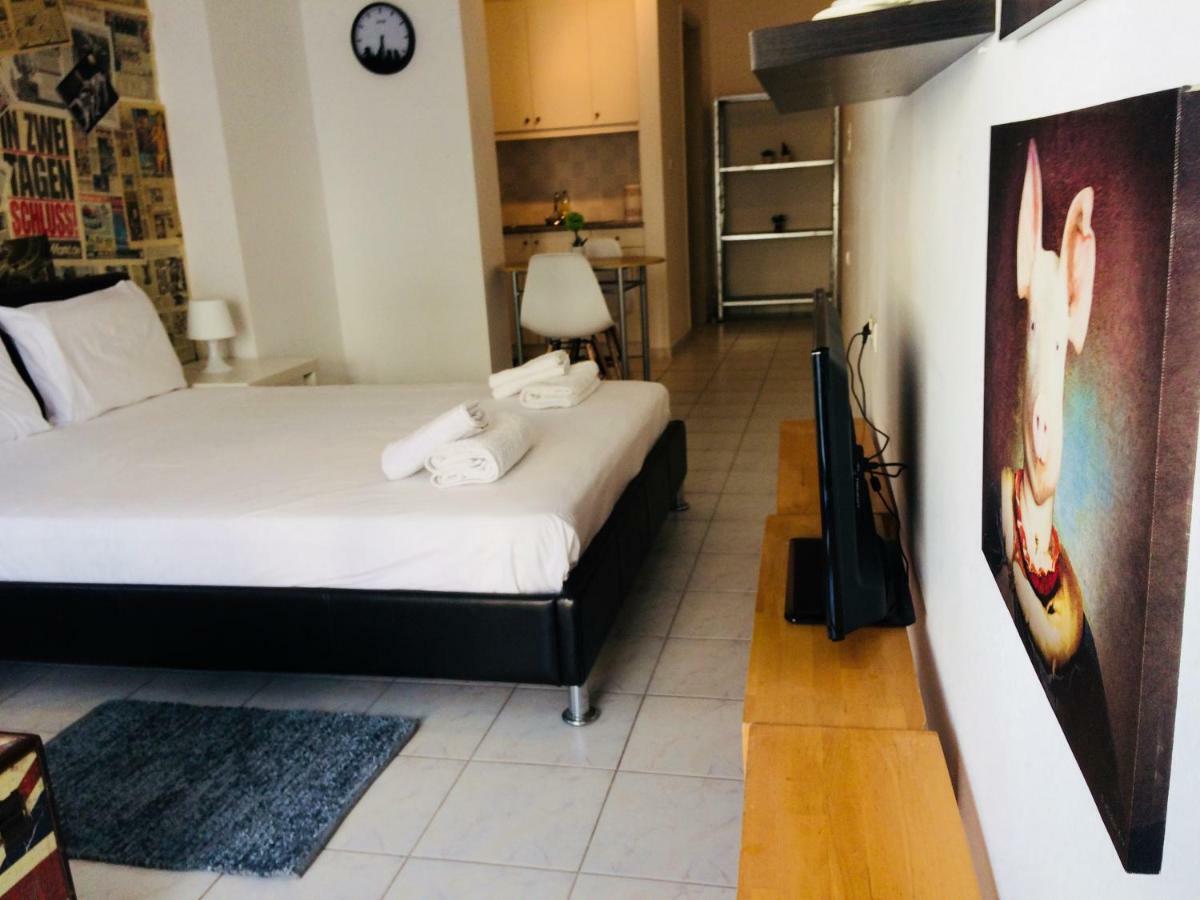 דירות העיירה רתימנו Korona Βeach Αpartments מראה חיצוני תמונה